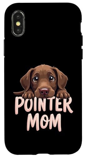 Deutsch Kurzhaar Zeiger Mama Hund Pointer Mama Cute Puppy Hülle für iPhone X/XS von German Shorthaired Pointer Fun Designs