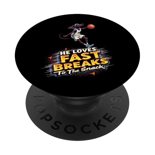 Lustiges Basketball-Geschenk für Kurzhaar-Hundeliebhaber PopSockets Klebender PopGrip Lustiges Basketball-Geschenk für Kurzhaar-Hundeliebhaber PopSockets Klebender PopGrip von German Shorthaired Pointer Fun Designs