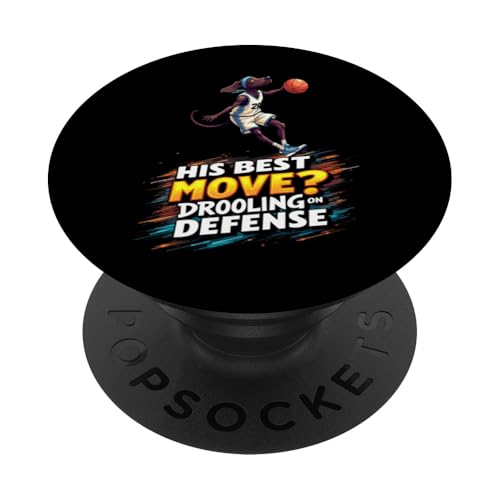 Lustiges Basketball-Geschenk für Kurzhaar-Hundeliebhaber PopSockets Klebender PopGrip Lustiges Basketball-Geschenk für Kurzhaar-Hundeliebhaber PopSockets Klebender PopGrip von German Shorthaired Pointer Fun Designs