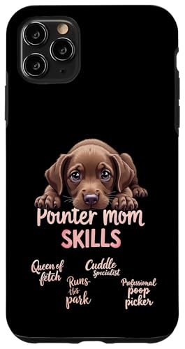 Lustiges deutsches Kurzhaar Mama Hund Pointer Mama Humor Zitat Hülle für iPhone 11 Pro Max von German Shorthaired Pointer Fun Designs