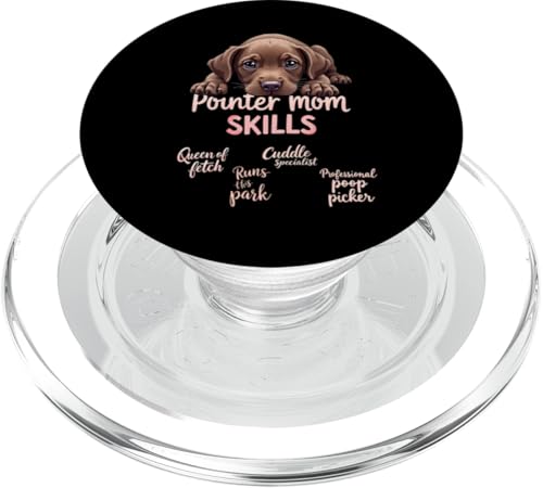 Lustiges deutsches Kurzhaar Mama Hund Pointer Mama Humor Zitat PopSockets PopGrip für MagSafe von German Shorthaired Pointer Fun Designs