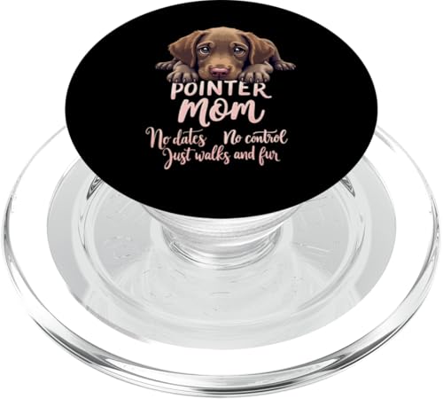 Lustiges deutsches Kurzhaar Mama Hund Pointer Mama Humor Zitat PopSockets PopGrip für MagSafe von German Shorthaired Pointer Fun Designs