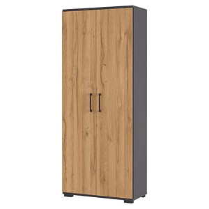 GERMANIA Aktenschrank Profi 3.0, 4250-564 grafit, grandson-eiche 4 Fachböden 80,0 x 40,0 x 200,0 cm GERMANIA Aktenschrank Profi 3.0, 4250-564 grafit, grandson-eiche 4 Fachböden 80,0 x 40,0 x 200,0 cm von Germania