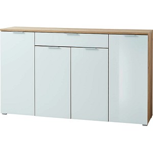 GERMANIA Sideboard TELDE, 3983-242 weiß, navarra-eiche 179,0 x 40,0 x 105,0 cm GERMANIA Sideboard TELDE, 3983-242 weiß, navarra-eiche 179,0 x 40,0 x 105,0 cm von Germania