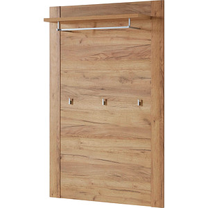 GERMANIA Wandgarderobe 3924-243 eiche Holz 3 Haken 96,0 x 153,0 cm von Germania