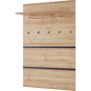 GERMANIA Wandgarderobe Lissabon 3475-228 buche Holz 5 Haken 96,0 x 147,0 cm von Germania