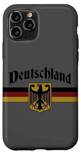 Hülle für iPhone 11 Pro Deutschland Deutschland Fahne Banner Adler Wappen Oktoberfest von Germany Heritage Gifts Men Women