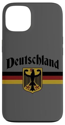 Germany Heritage Gifts Men Women Hülle für iPhone 13 Deutschland Deutschland Fahne Banner Adler Wappen Oktoberfest Vintage-Design mit deutscher Flagge und Bundesadler von Germany Heritage Gifts Men Women