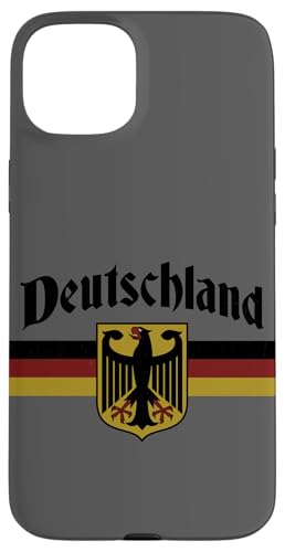Hülle für iPhone 15 Plus Deutschland Deutschland Fahne Banner Adler Wappen Oktoberfest von Germany Heritage Gifts Men Women