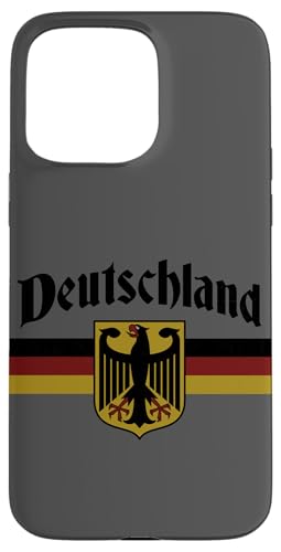 Hülle für iPhone 15 Pro Max Deutschland Deutschland Fahne Banner Adler Wappen Oktoberfest von Germany Heritage Gifts Men Women
