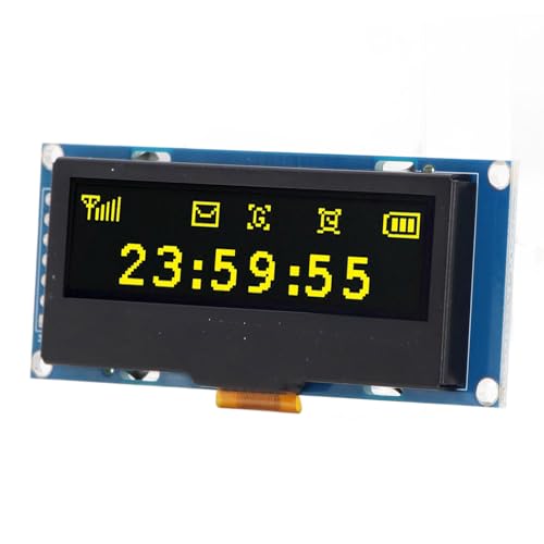 Bildschirmplatine, SPI I2C-Schnittstelle, Dünne Organische Schicht, 3,3 V, 128 X 32, Multifunktionale Auflösung, 2,23-Zoll-Anzeigemodul für Automatisierungsgeräte (MRC162D Gelbes Bildschirmplatine, SPI I2C-Schnittstelle, Dünne Organische Schicht, 3,3 V, 128 X 32, Multifunktionale Auflösung, 2,23-Zoll-Anzeigemodul für Automatisierungsgeräte (MRC162D Gelbes von Gernie