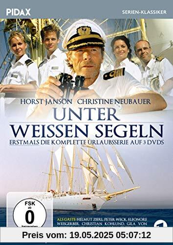 Unter weißen Segeln / Die komplette 6-teilige Urlaubsserie mit Starbesetzung (Pidax Serien-Klassiker) [3 DVDs] von Gero Erhardt