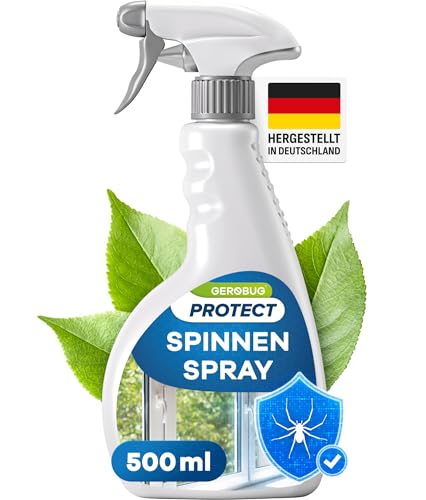 GEROBUG Anti Spinnenspray 500 ml - Spinnenabwehr Spray mit Langzeitwirkung - Mittel gegen Spinnen für Innen und Außen - Spinnen vertreiben im Haus & Garten GEROBUG Anti Spinnenspray 500 ml - Spinnenabwehr Spray mit Langzeitwirkung - Mittel gegen Spinnen für Innen und Außen - Spinnen vertreiben im Haus & Garten von Gerobug