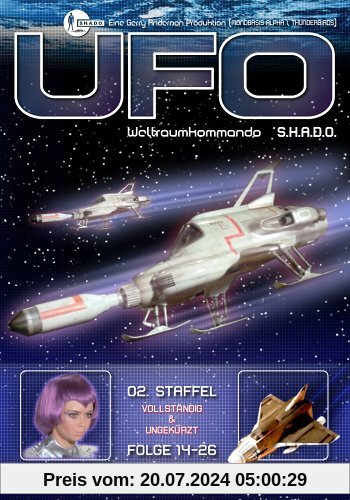 UFO - 2. Staffel, Folge 14-26 [Limited Edition] [4 DVDs] von Gerry Anderson