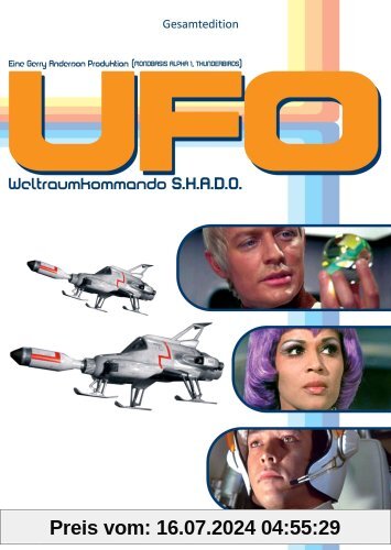 UFO - Weltraumkommando S.H.A.D.O. (Gesamtedition, 26 Folgen) [6 DVDs] von Gerry Anderson