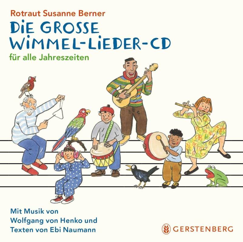Gerstenberg Verlag Hörspiel-CD Die große Wimmel-Lieder-CD, Audio-CD von Gerstenberg Verlag