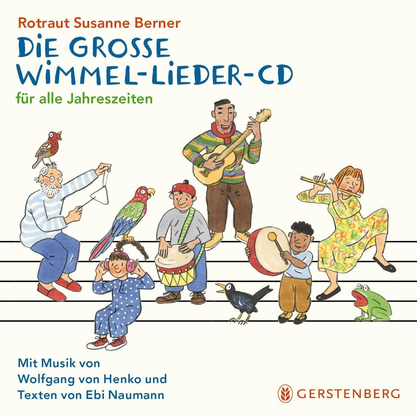 Gerstenberg Verlag Hörspiel Die große Wimmel-Lieder CD von Gerstenberg Verlag