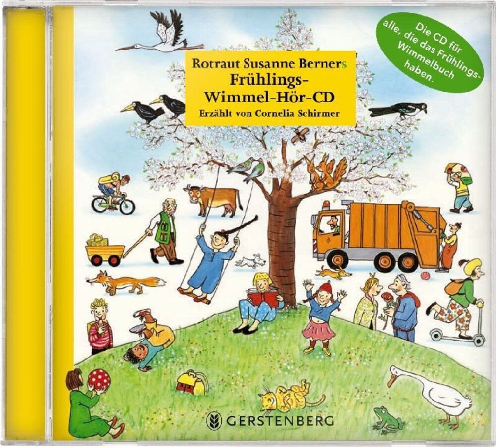 Gerstenberg Verlag Hörspiel Frühlings-Wimmel-Hör-CD, 1 Audio-CD von Gerstenberg Verlag