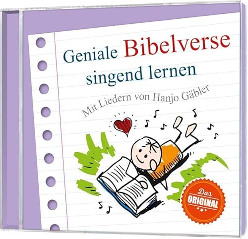 Geniale Bibelverse singend lernen: Mit Liedern von Hanjo Gäbler von Gerth (Gerth Medien)