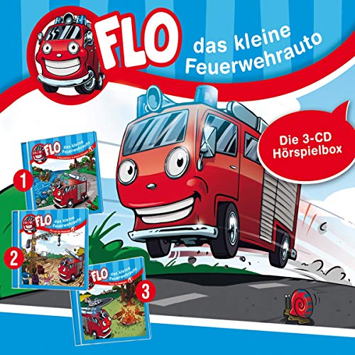 Flo - das kleine Feuerwehrauto - Die 3-CD Hörspielbox 1: Die 3-CD Hörspielbox von Gerth Medien
