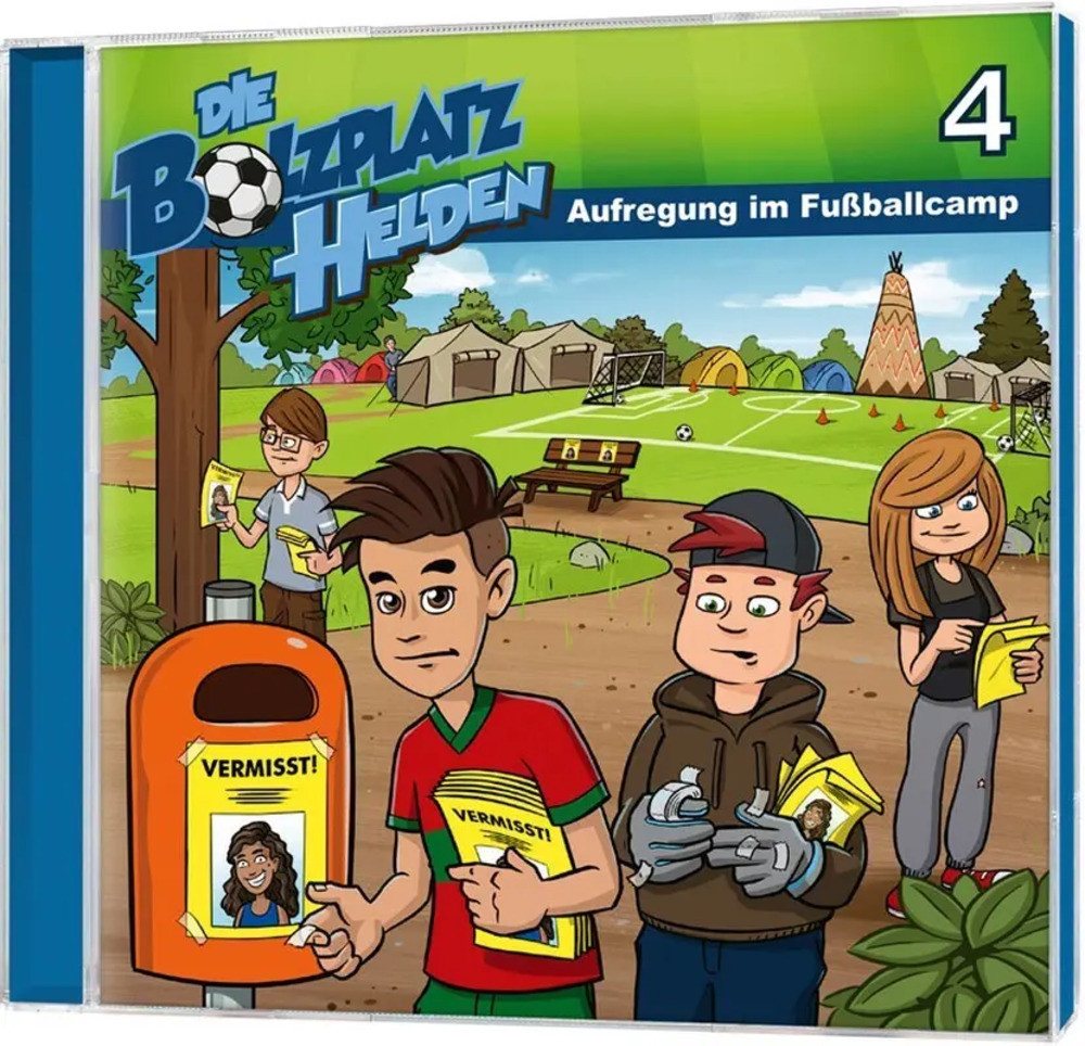 Gerth Medien Hörspiel Aufregung im Fußballcamp - Folge 4, Audio-CD von Gerth Medien