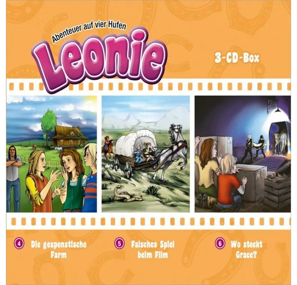 Gerth Medien Hörspiel Leonie - Abenteuer auf vier Hufen - Box 2. Box.2, Audio-CD Gerth Medien Hörspiel Leonie - Abenteuer auf vier Hufen - Box 2. Box.2, Audio-CD von Gerth Medien