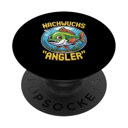 Nachwuchs Angler Geschenk Baby Geburt PopSockets Klebender PopGrip Nachwuchs Angler Geschenk Baby Geburt PopSockets Klebender PopGrip von Geschenk Baby Geburt Nachwuchs Angler