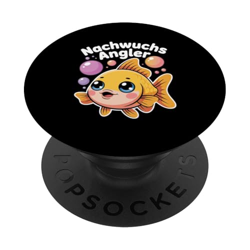 Nachwuchs Angler Geschenk Baby Geburt PopSockets Klebender PopGrip von Geschenk Baby Geburt Nachwuchs Angler