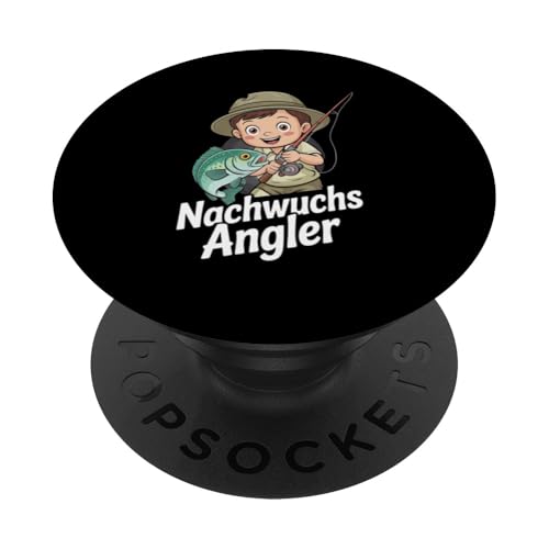 Nachwuchs Angler Geschenk Baby Geburt PopSockets Klebender PopGrip Nachwuchs Angler Geschenk Baby Geburt PopSockets Klebender PopGrip von Geschenk Baby Geburt Nachwuchs Angler