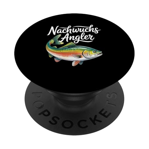Nachwuchs Angler Geschenk Baby Geburt PopSockets Klebender PopGrip von Geschenk Baby Geburt Nachwuchs Angler