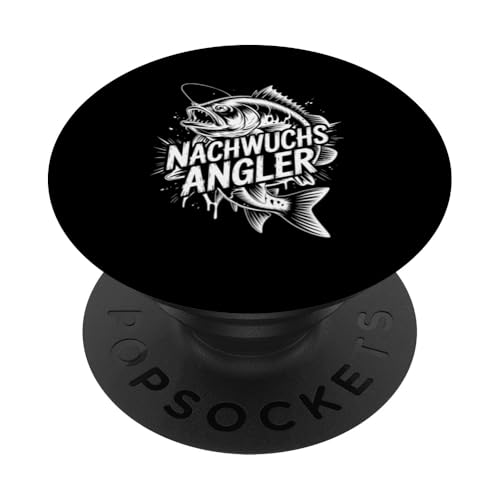Nachwuchs Angler Geschenk Baby Geburt PopSockets Klebender PopGrip Nachwuchs Angler Geschenk Baby Geburt PopSockets Klebender PopGrip von Geschenk Baby Geburt Nachwuchs Angler