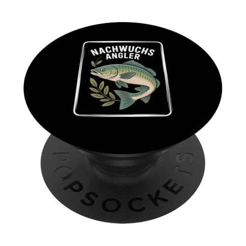 Nachwuchs Angler Geschenk Baby Geburt PopSockets Klebender PopGrip Nachwuchs Angler Geschenk Baby Geburt PopSockets Klebender PopGrip von Geschenk Baby Geburt Nachwuchs Angler