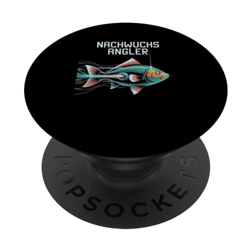 Nachwuchs Angler Geschenk Baby Geburt PopSockets Klebender PopGrip Nachwuchs Angler Geschenk Baby Geburt PopSockets Klebender PopGrip von Geschenk Baby Geburt Nachwuchs Angler