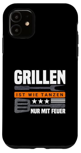 Grillen Ist Wie Tanzen Grillfans Grill Spruch Grillliebhaber Hülle für iPhone 11 Grillen Ist Wie Tanzen Grillfans Grill Spruch Grillliebhaber Hülle für iPhone 11 von Geschenk Grillliebhaber & Geschenkidee Grillfans