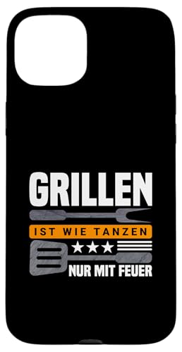Grillen Ist Wie Tanzen Grillfans Grill Spruch Grillliebhaber Hülle für iPhone 15 Plus Grillen Ist Wie Tanzen Grillfans Grill Spruch Grillliebhaber Hülle für iPhone 15 Plus von Geschenk Grillliebhaber & Geschenkidee Grillfans