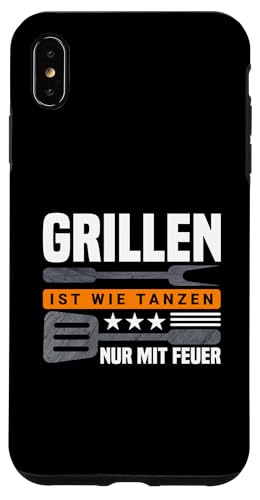 Grillen Ist Wie Tanzen Grillfans Grill Spruch Grillliebhaber Hülle für iPhone XS Max Grillen Ist Wie Tanzen Grillfans Grill Spruch Grillliebhaber Hülle für iPhone XS Max von Geschenk Grillliebhaber & Geschenkidee Grillfans