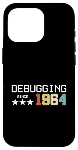 Debugging Since 1964 ITler Informatik Lehrer Informatiker Hülle für iPhone 16 Pro Debugging Since 1964 ITler Informatik Lehrer Informatiker Hülle für iPhone 16 Pro von Geschenk für ITler & Geburtstag Informatiker