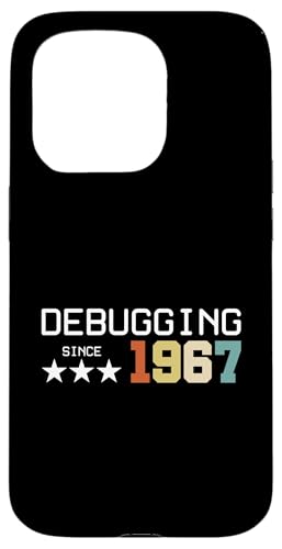 Debugging Since 1967 ITler Informatik Lehrer Informatiker Hülle für iPhone 15 Pro Debugging Since 1967 ITler Informatik Lehrer Informatiker Hülle für iPhone 15 Pro von Geschenk für ITler & Geburtstag Informatiker