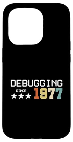 Debugging Since 1977 ITler Informatik Lehrer Informatiker Hülle für iPhone 15 Pro Debugging Since 1977 ITler Informatik Lehrer Informatiker Hülle für iPhone 15 Pro von Geschenk für ITler & Geburtstag Informatiker