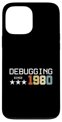 Debugging Since 1980 ITler Informatik Lehrer Informatiker Hülle für iPhone 13 Pro Max Debugging Since 1980 ITler Informatik Lehrer Informatiker Hülle für iPhone 13 Pro Max von Geschenk für ITler & Geburtstag Informatiker