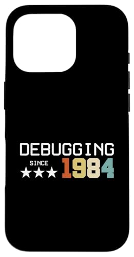 Debugging Since 1984 ITler Informatik Lehrer Informatiker Hülle für iPhone 16 Pro Debugging Since 1984 ITler Informatik Lehrer Informatiker Hülle für iPhone 16 Pro von Geschenk für ITler & Geburtstag Informatiker