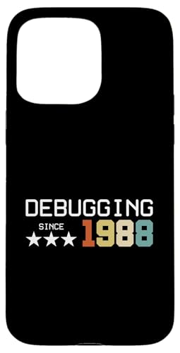 Debugging Since 1988 ITler Informatik Lehrer Informatiker Hülle für iPhone 15 Pro Max Debugging Since 1988 ITler Informatik Lehrer Informatiker Hülle für iPhone 15 Pro Max von Geschenk für ITler & Geburtstag Informatiker