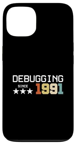 Debugging Since 1991 ITler Informatik Lehrer Informatiker Hülle für iPhone 13 Debugging Since 1991 ITler Informatik Lehrer Informatiker Hülle für iPhone 13 von Geschenk für ITler & Geburtstag Informatiker
