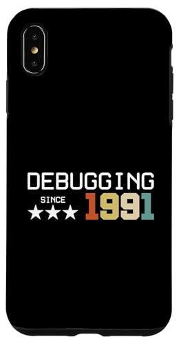 Debugging Since 1991 ITler Informatik Lehrer Informatiker Hülle für iPhone XS Max Debugging Since 1991 ITler Informatik Lehrer Informatiker Hülle für iPhone XS Max von Geschenk für ITler & Geburtstag Informatiker