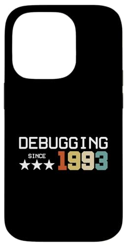 Debugging Since 1993 ITler Informatik Lehrer Informatiker Hülle für iPhone 14 Pro Debugging Since 1993 ITler Informatik Lehrer Informatiker Hülle für iPhone 14 Pro von Geschenk für ITler & Geburtstag Informatiker