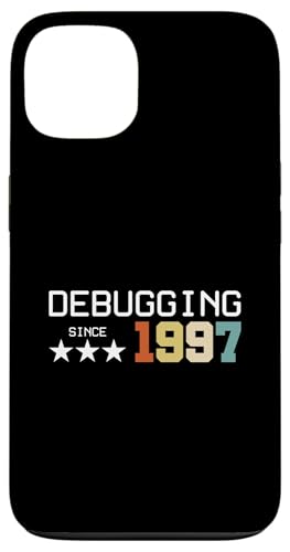 Debugging Since 1997 ITler Informatik Lehrer Informatiker Hülle für iPhone 13 Debugging Since 1997 ITler Informatik Lehrer Informatiker Hülle für iPhone 13 von Geschenk für ITler & Geburtstag Informatiker
