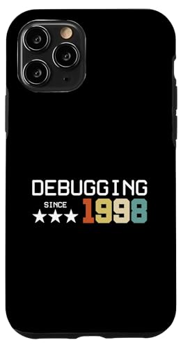 Debugging Since 1998 ITler Informatik Lehrer Informatiker Hülle für iPhone 11 Pro Debugging Since 1998 ITler Informatik Lehrer Informatiker Hülle für iPhone 11 Pro von Geschenk für ITler & Geburtstag Informatiker