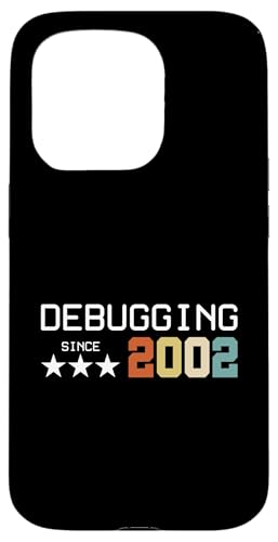 Debugging Since 2002 ITler Informatik Lehrer Informatiker Hülle für iPhone 15 Pro Debugging Since 2002 ITler Informatik Lehrer Informatiker Hülle für iPhone 15 Pro von Geschenk für ITler & Geburtstag Informatiker