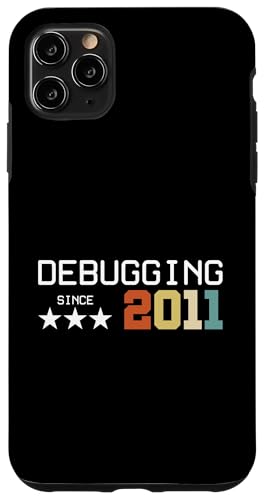 Debugging Since 2011 ITler Informatik Lehrer Informatiker Hülle für iPhone 11 Pro Max von Geschenk für ITler & Geburtstag Informatiker