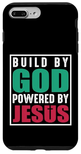 Build By God Powered By Jesus Hülle für iPhone 7 Plus/8 Plus Build By God Powered By Jesus Hülle für iPhone 7 Plus/8 Plus von Geschenke des christlichen Christentums
